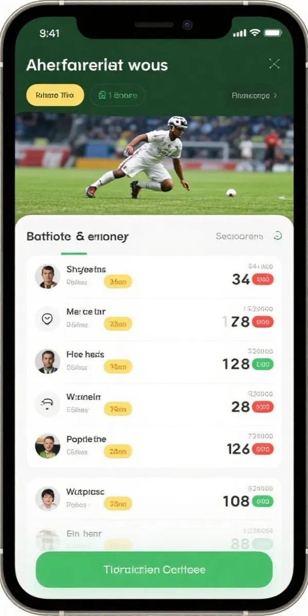 App Interface Mockup